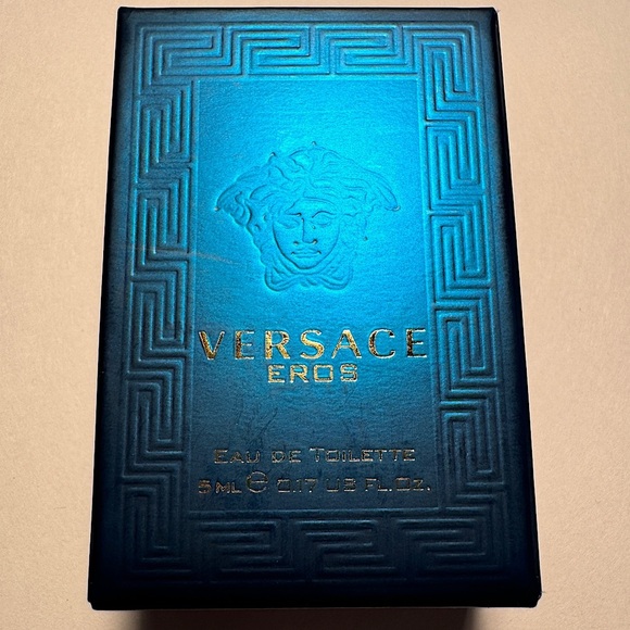 Versace Eros .17oz 5ml Boxed Mini Travel Size EDP NIB - Picture 1 of 3